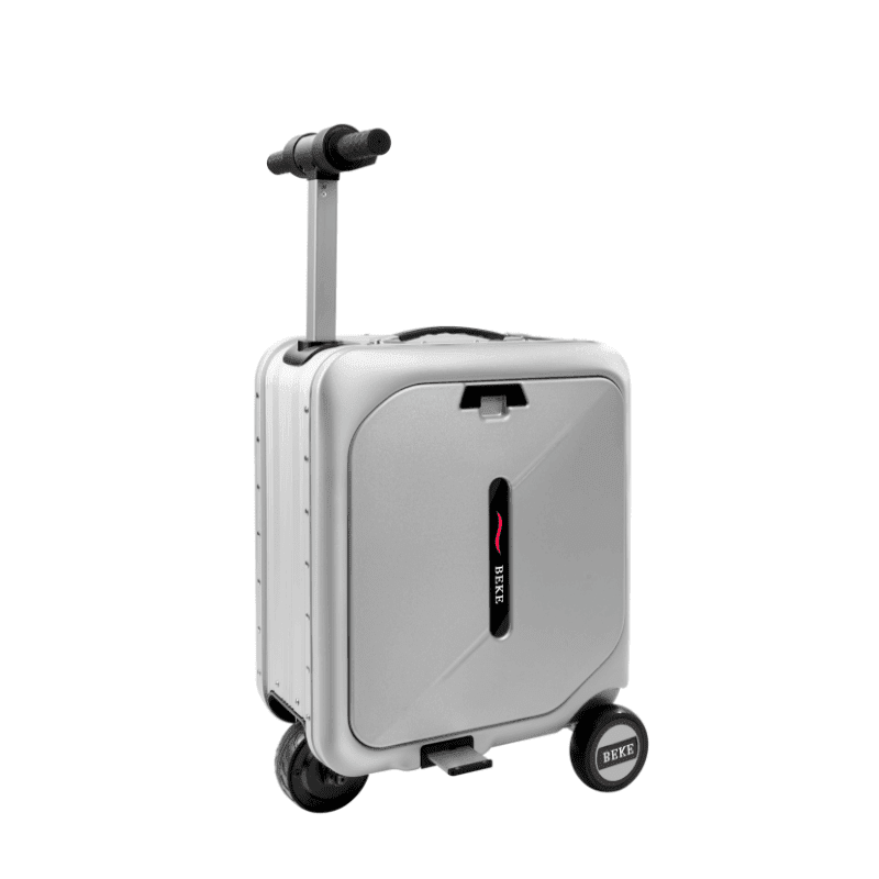 BEKE Smart Electric Luggage Rideable 20-inch With Electric Lifting Handles And Foot Pedals App Control